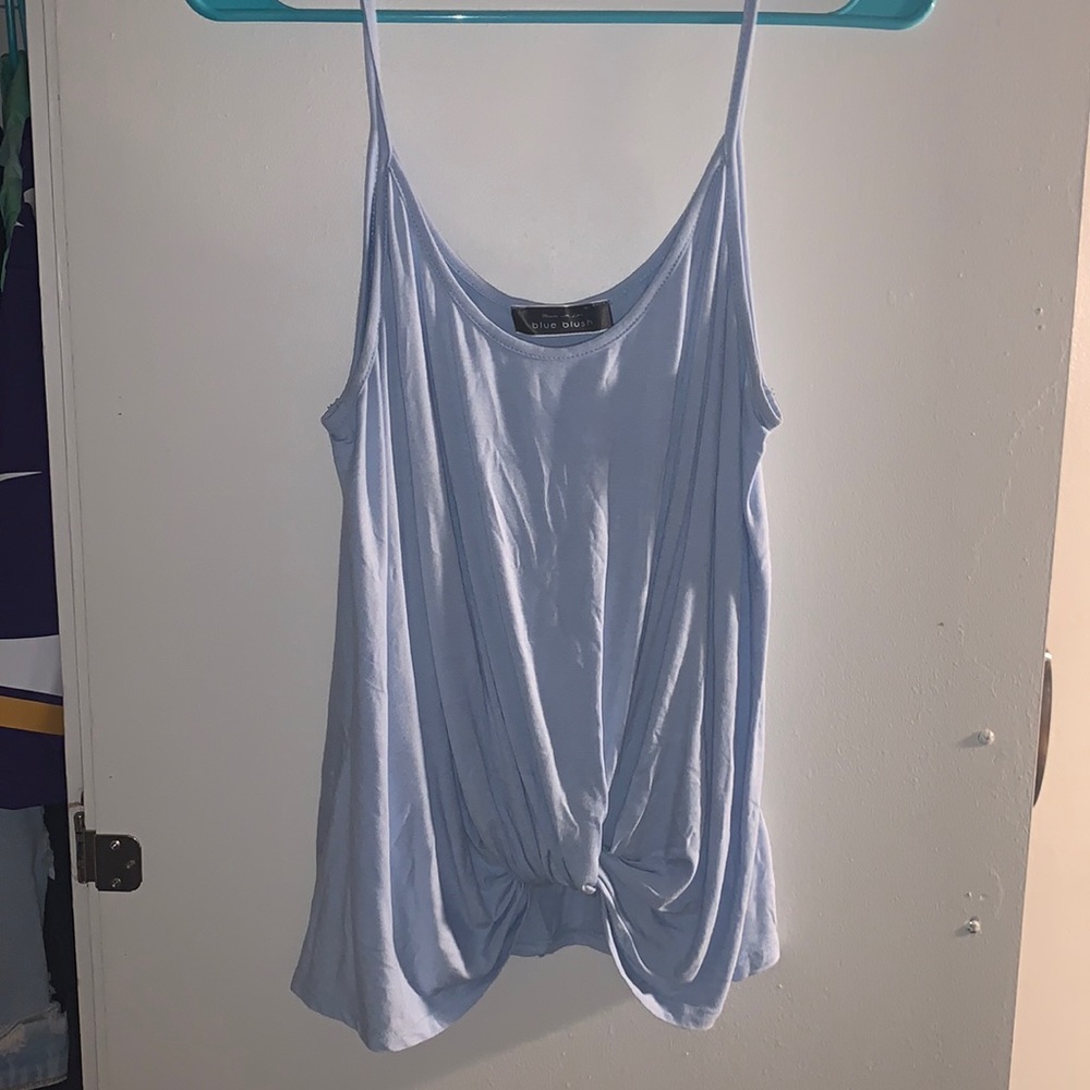blue tank